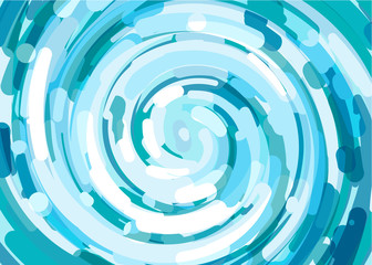 Abstract background with waves of fresh water