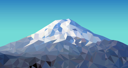 Fuji Low Poly