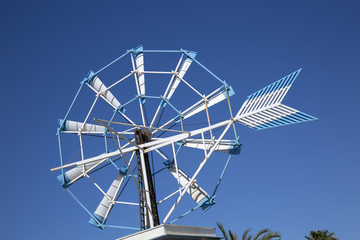 Blue and White Windmill, Ibiza