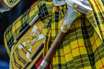 The annual Scottish Christmas Walk.