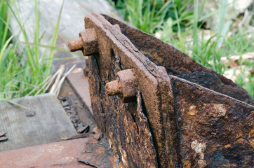 Bootswrack an den dänischen Ochseninseln in der Flensburger Förde.