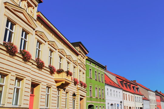 Luckau, Sanierte Altbauten