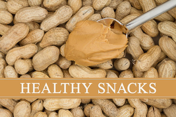 Peanut butter is a healthy snack