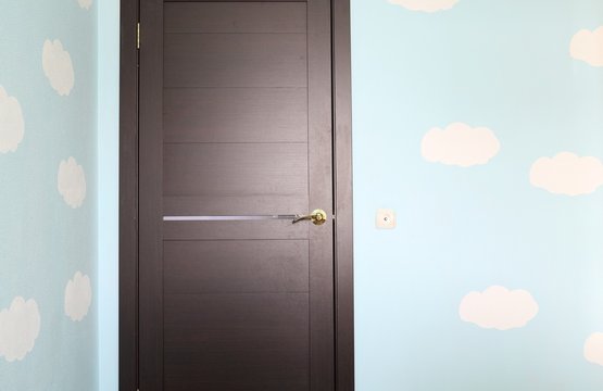 The door to a child's room