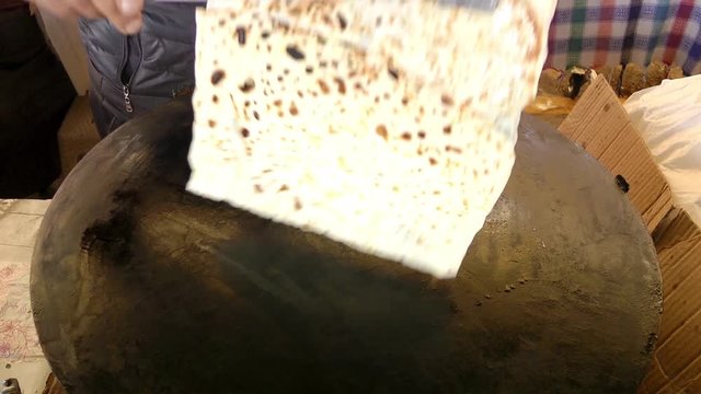 Gozleme- traditional Turkish food