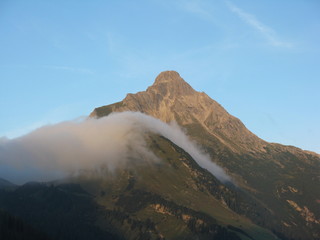 foggy mountains