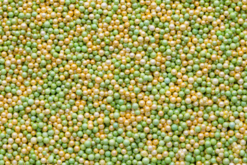 Multicoloured sweet sugar balls. Small ball pattern.