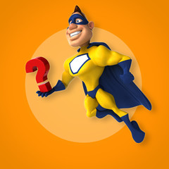 Fun superhero