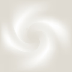 Mousse whirlpool and vortex background. Spiral cream background