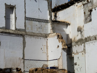 Abbruch eines Hauses