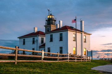Fototapeta na wymiar New England Lighthouse