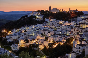 Casares, one of the most beautiful villages in Spain - obrazy, fototapety, plakaty