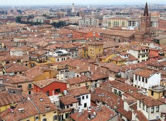 Fototapeta na wymiar Verona view of City