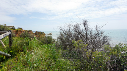 wild landscape in portimao