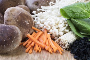 Vegan Udon Ingredients