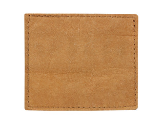 Jeans label isolated