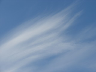 Blue sky with clouds background