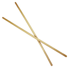 Bamboo chopsticks isolated