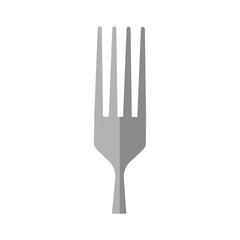 fork kitchen cutlery isolated icon vector illustration design
