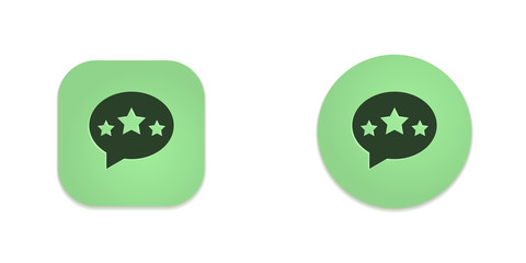 Vector Green Web Buttons