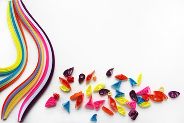 Quilling elements.Paper winding