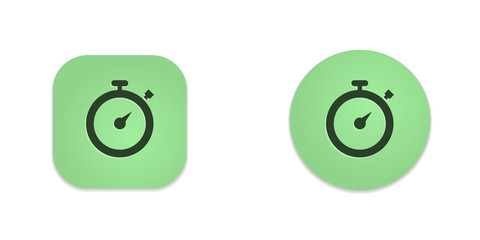 Vector Green Web Buttons