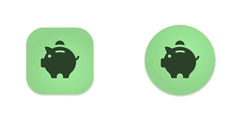 Vector Green Web Buttons