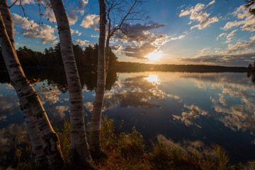 Sunrise in St. Germain, WI