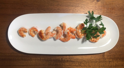 Plate of Scrumptious Shrimp