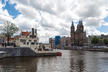 Obraz premium Amsterdam St. Nicholas Church