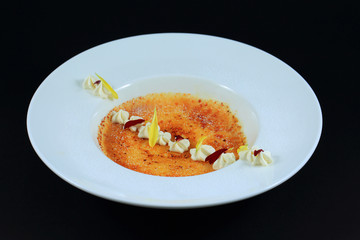 Elegant dessert.