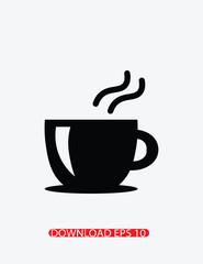 Coffee icon, Vector