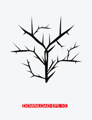 Tree icon, Vector
