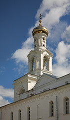 Fototapeta na wymiar St. George's (Yuriev) Monastery in Novgorod the Great. Russia