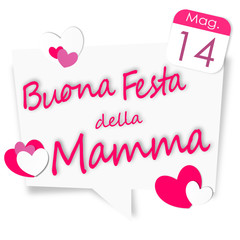 Buona festa della mamma - maggio 14