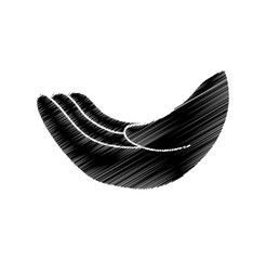 hand human silhouette icon vector illustration design