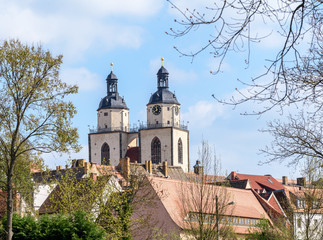 Stadtkirche Wittenberg - Altstadt Panorama