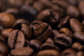 Grilling coffee beans