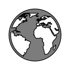 Fototapeta na wymiar world planet earth icon vector illustration design