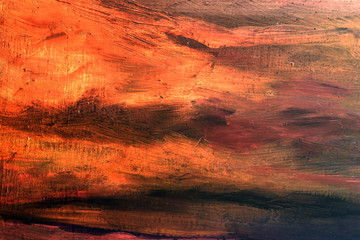 Oil painting, handmade
