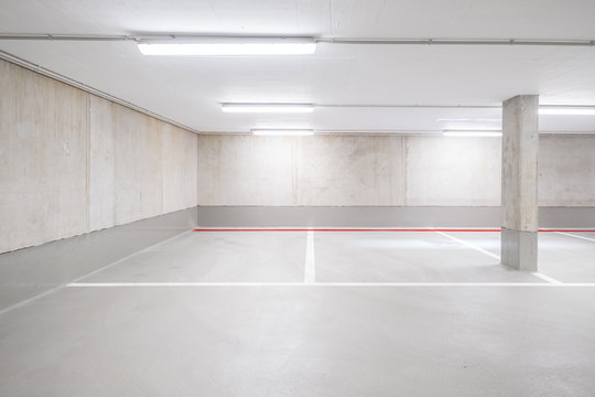 underground car parking deck