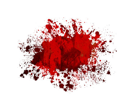 Blood or Paint Splatter