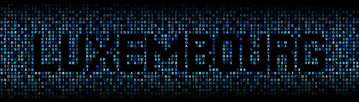 Luxembourg text on hex code illustration