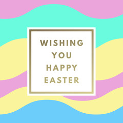 Fototapeta na wymiar Easter greeting card.