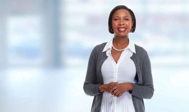 African-American business woman.