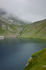 Amazing landscape of The Eye lake, The Seven Rila Lakes, Bulgaria