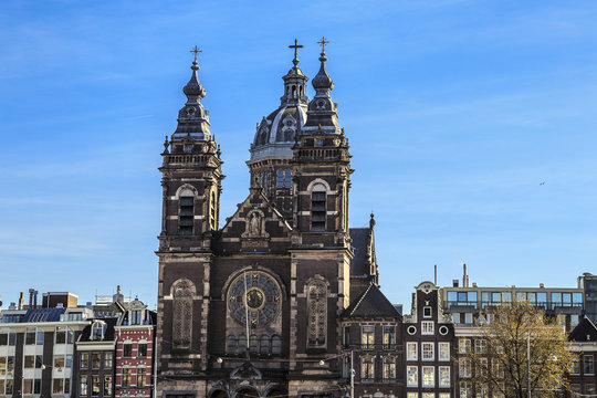 Basilica of St. Nicholas in Amsterdam, Netherlands