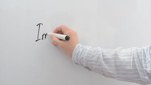 From the word it is impossible we do the word possible.