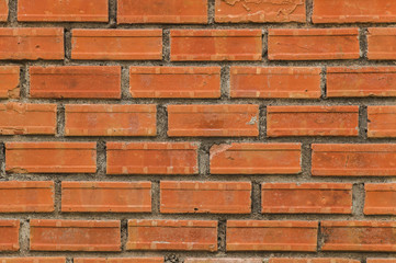 Obraz premium Brown brick wall Texture,Background.