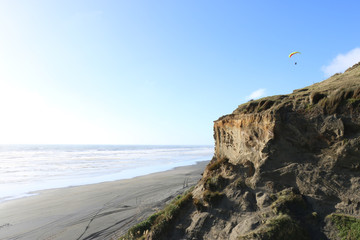 Fototapeta na wymiar Kariotahi Beach, New Zealand
